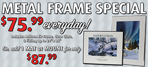 Everyday Discounts - Framing Poster Special