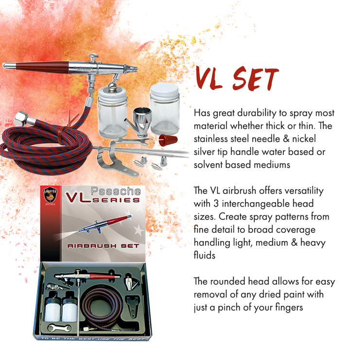 Paasche VL Airbrush Set