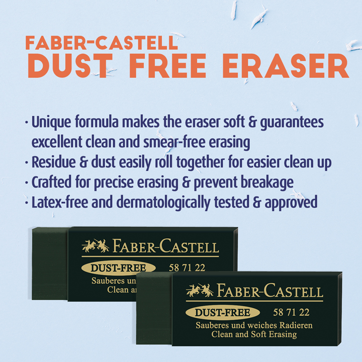 Castell Eraser Pencil With Brush