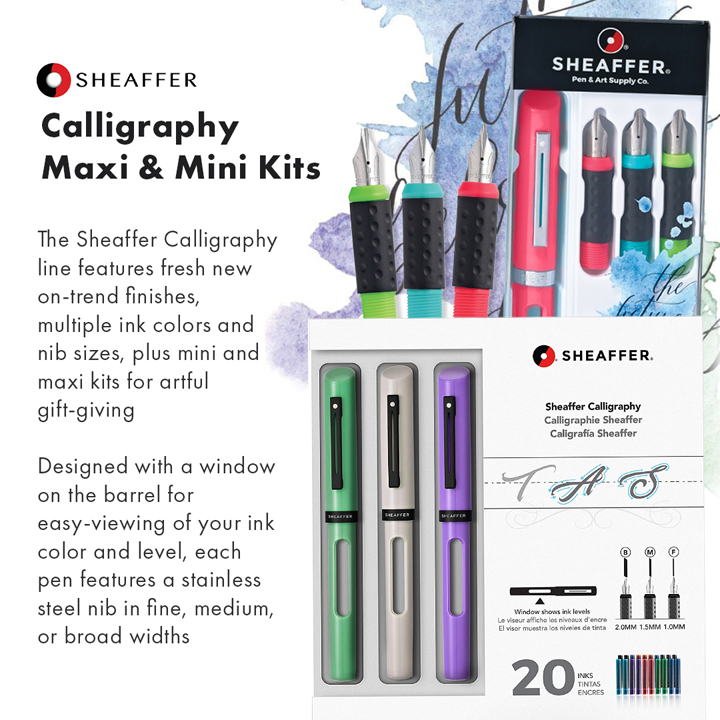 Sheaffer Calligraphy Maxi & Mini Kits Sheaffer Calligraphy Maxi & Mini Kits