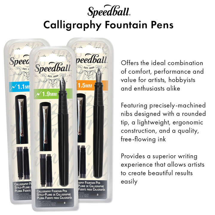 Speedball Calligraphy Fountain Pens