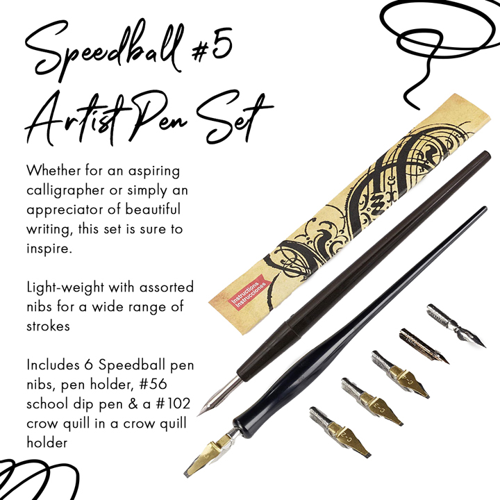 Speedball #5 Artist Pen Set Speedball #5 Artist Pen Set