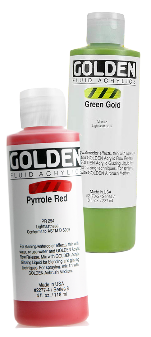 Heavy Body Acrylic - Green Gold, 4 oz.