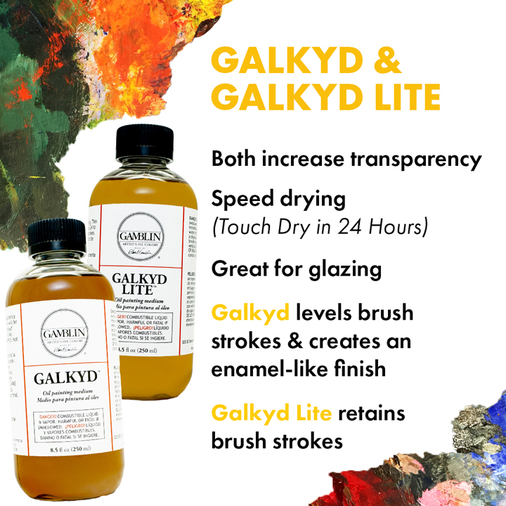 Gamblin : Galkyd Oil Painting Medium : 250ml