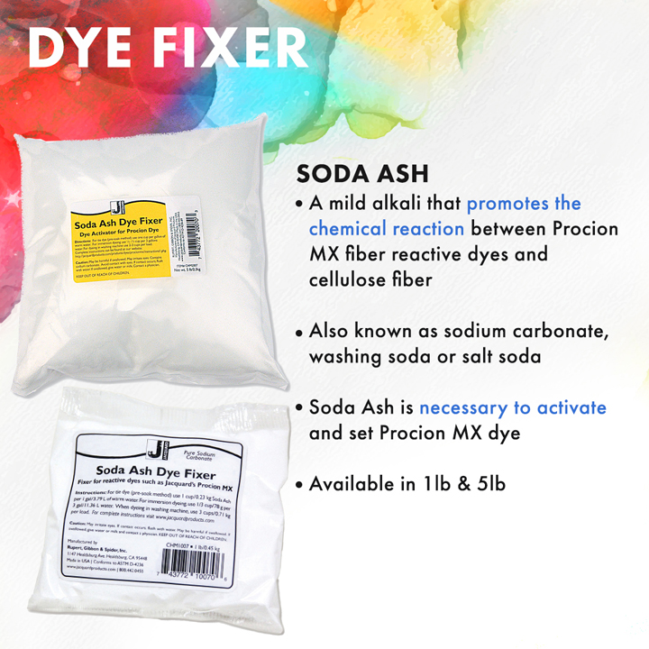 Jacquard Soda Ash Dye Fixer