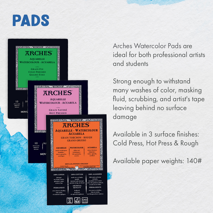 Arches Watercolor Pads