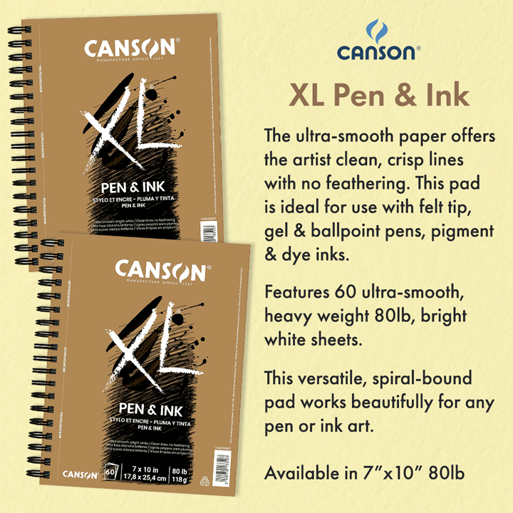 Canson 7 x 10 XL Rough Mix Media Pad
