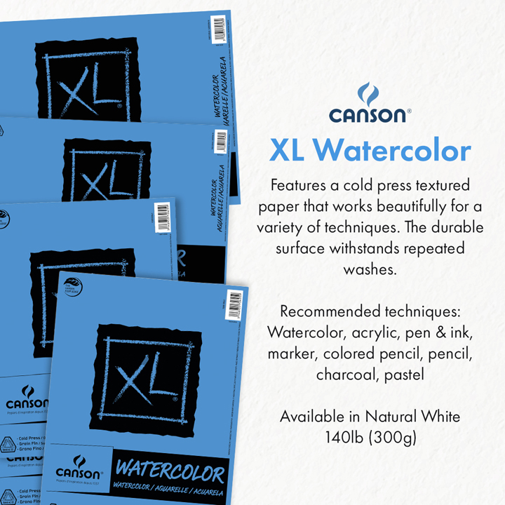 Canson XL Watercolor Pads