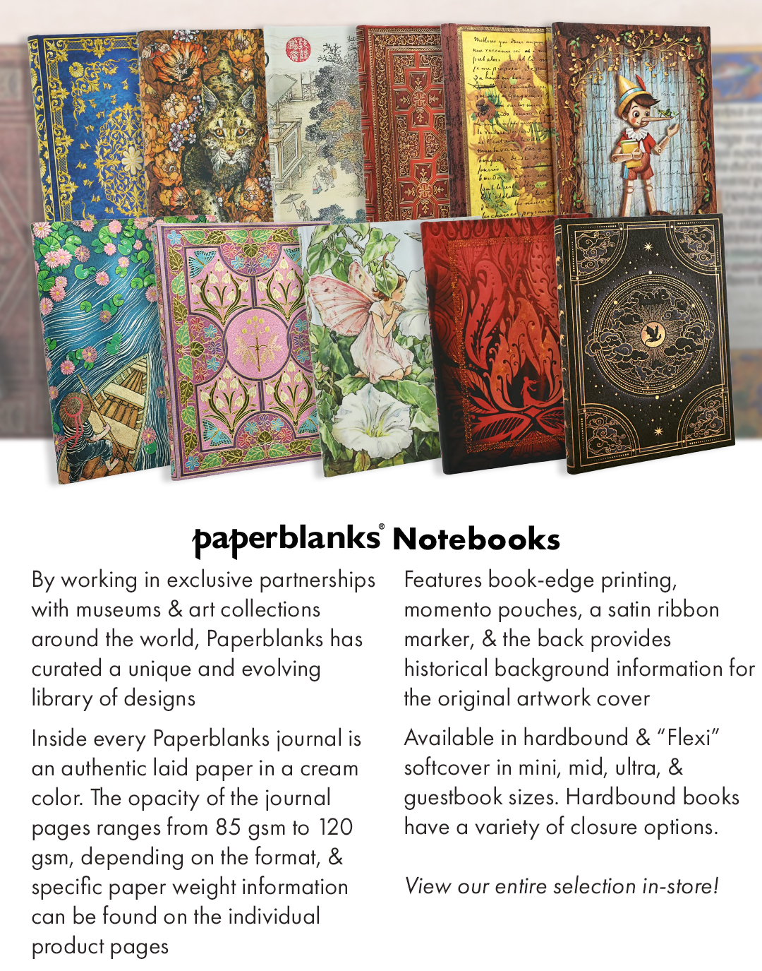 Paperblanks Notesbooks