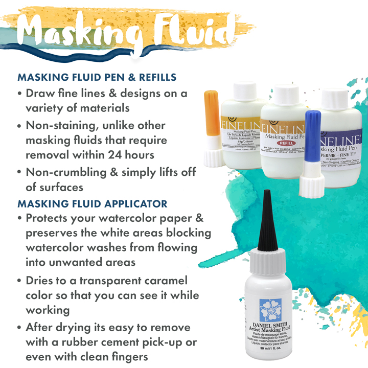 How to Use Masking Fluid