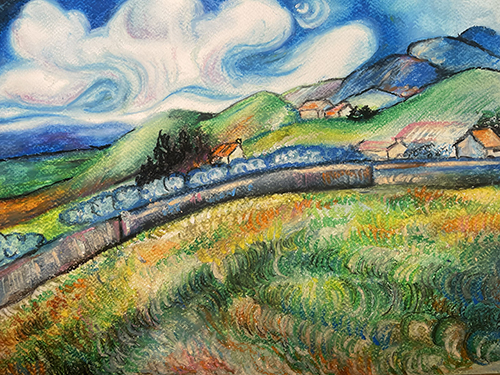 Oil Pastel Impressionism