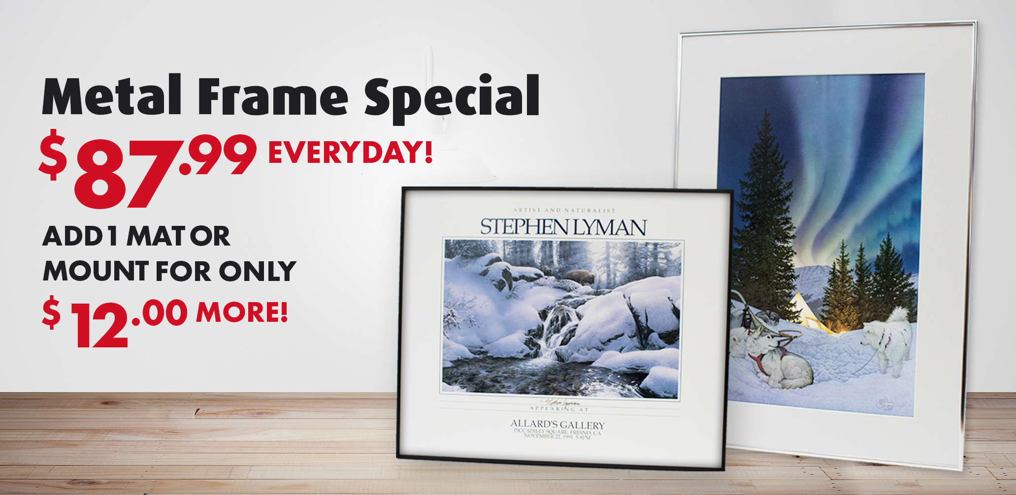 Metal Frame Poster Special