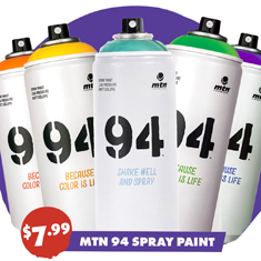MTN 94 Spray paint