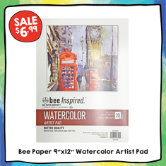 Bee Inspired Watercolor Paper