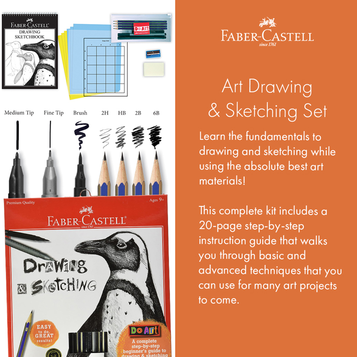 Art Drawing and Sketching Set